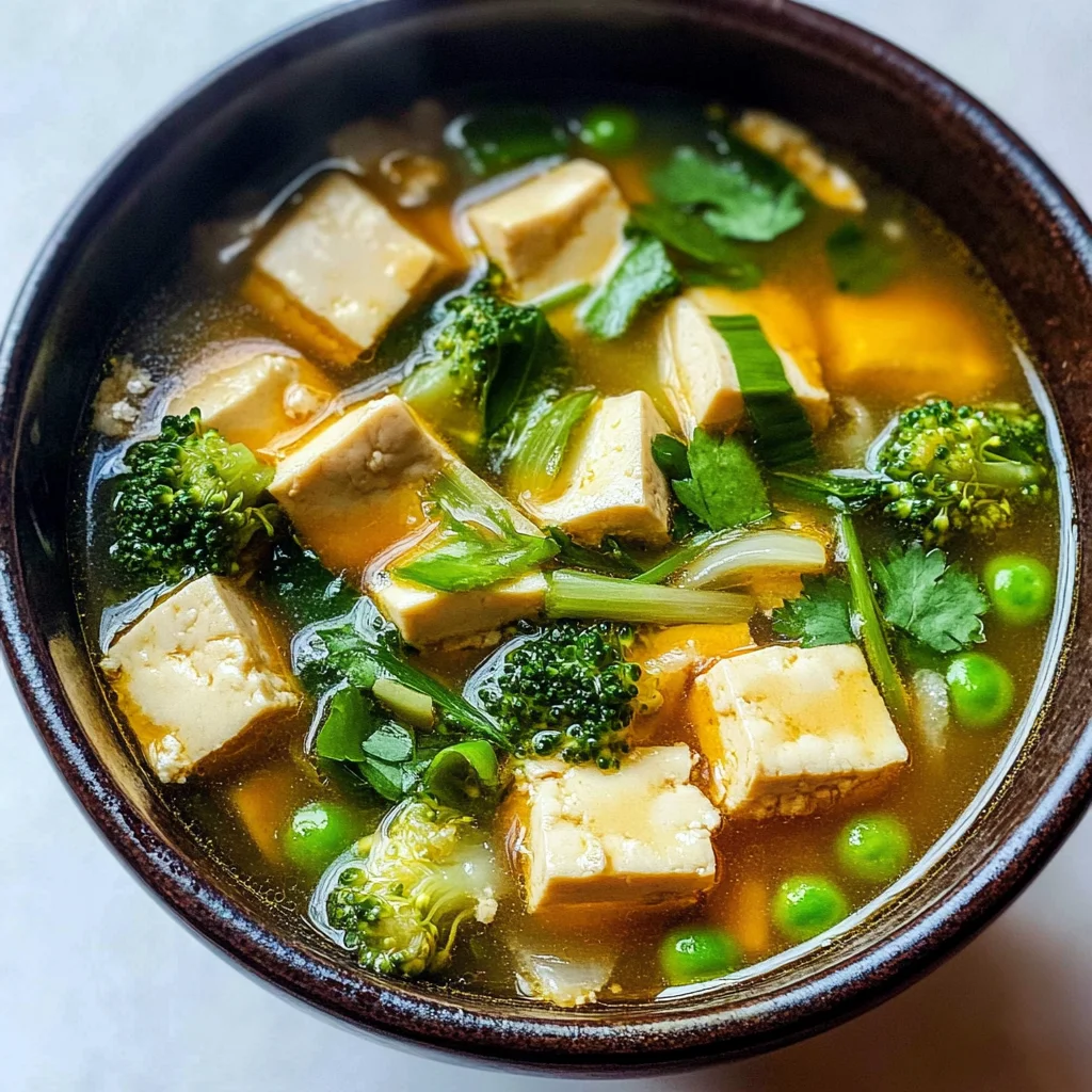Easy Tofu Soup