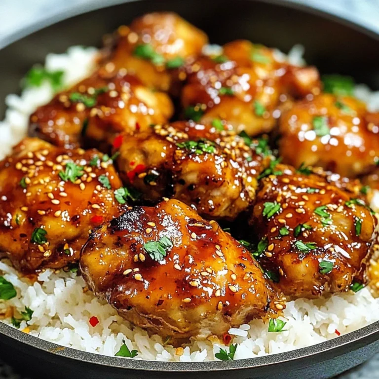 Honey Garlic Chicken Recipe