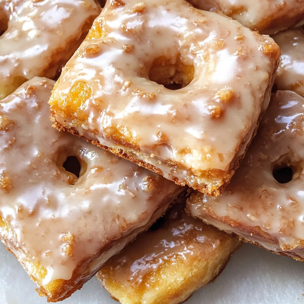 Old-Fashioned Buttermilk Donut Bars with Brown Butter Maple Vanilla Bean Glaze