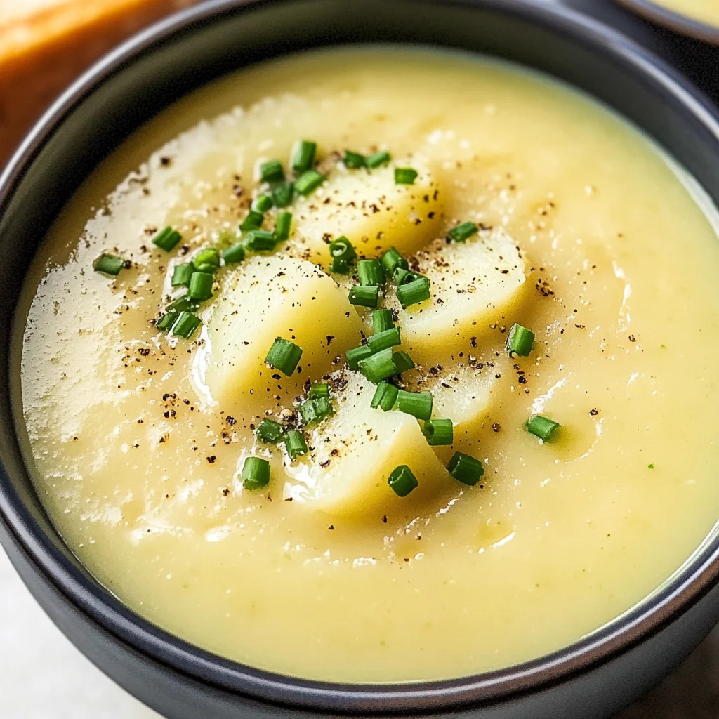 Slow Cooker Potato Leek Soup Recipe