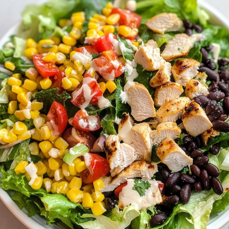 Tex-Mex Chopped Chicken Salad