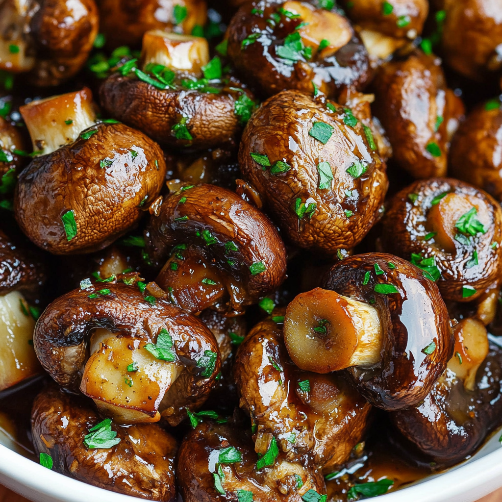 Balsamic Roasted Mushrooms