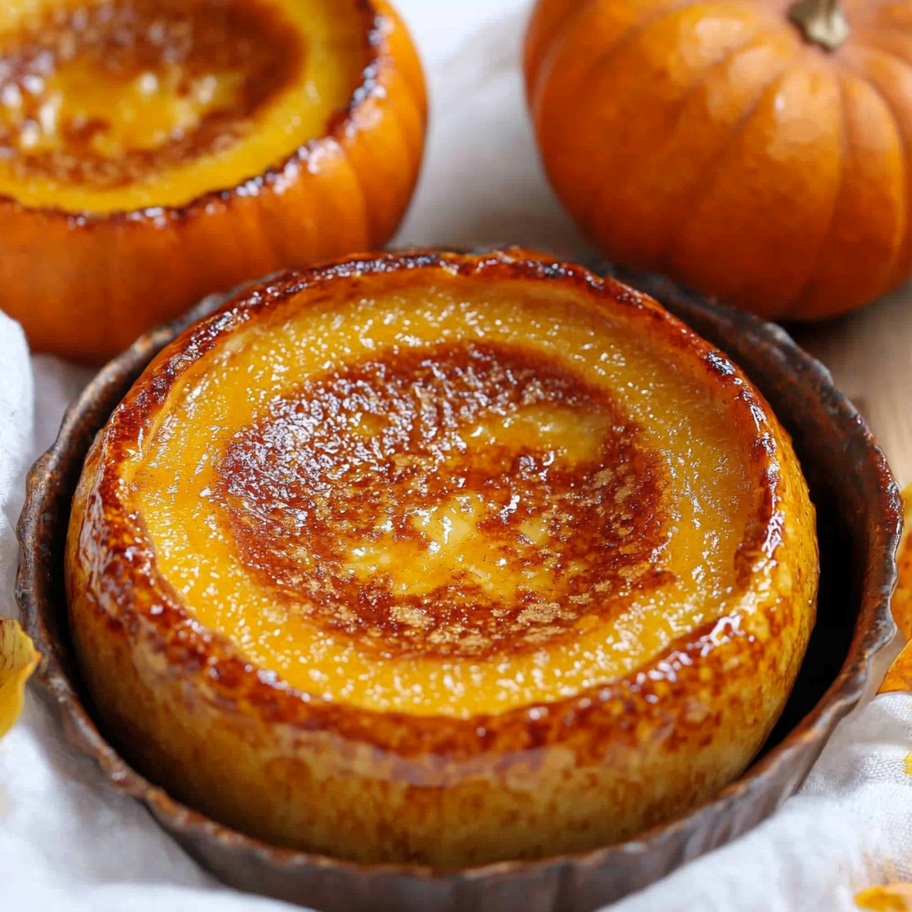 Pumpkin Spice Crème Brûlée